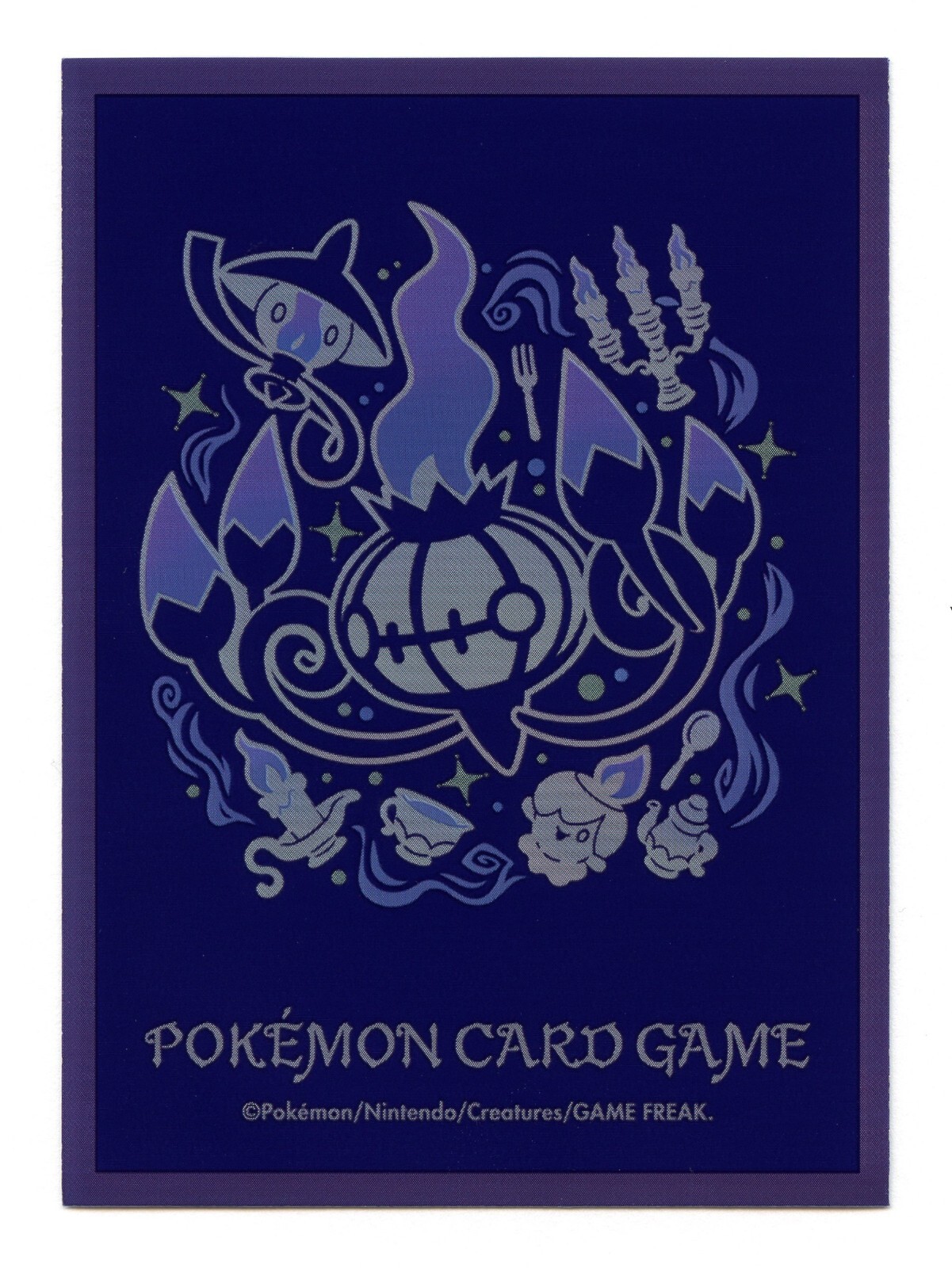 Premium Gloss Evolution Line Chandelure Individual Card Sleeve Pokemon Original