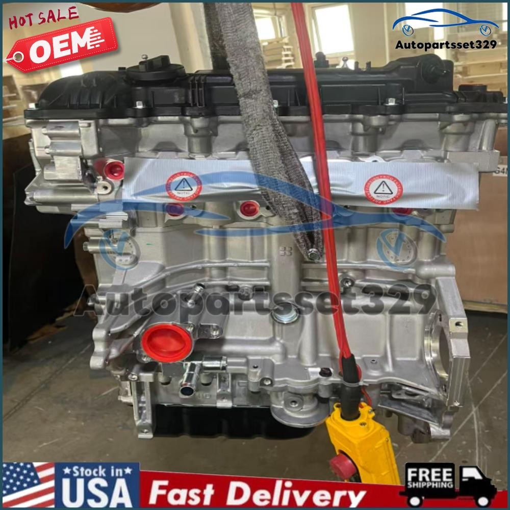 New Long Block Engine Assembly For Kia Hyundai Tucson Elantra GT i40 G4NC 2.0L