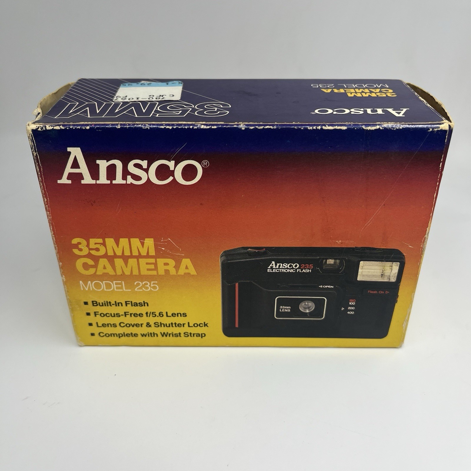 Vintage Ansco Model 235 35mm Film Camera With Box and Manual