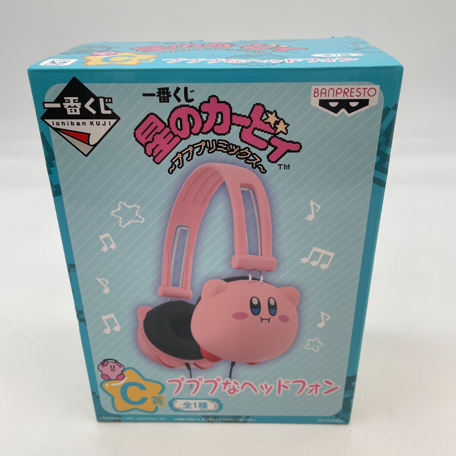 BANDAI Kirby Pupupu Headphones Ichiban kuji Kirby\'s Dream Land Prize C Limited