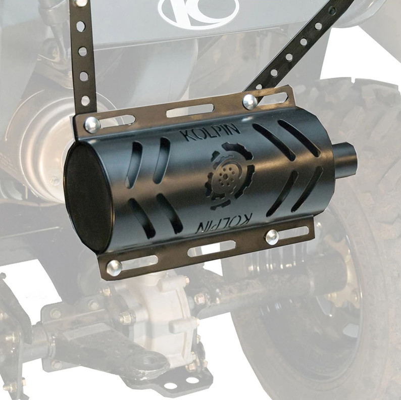 KOLPIN - Stealth Exhaust 2.0 w/ Heat Shield Black | 53570 KOLPIN - Stealth Exhaust 2.0 w/ Heat Shield Black | 53570