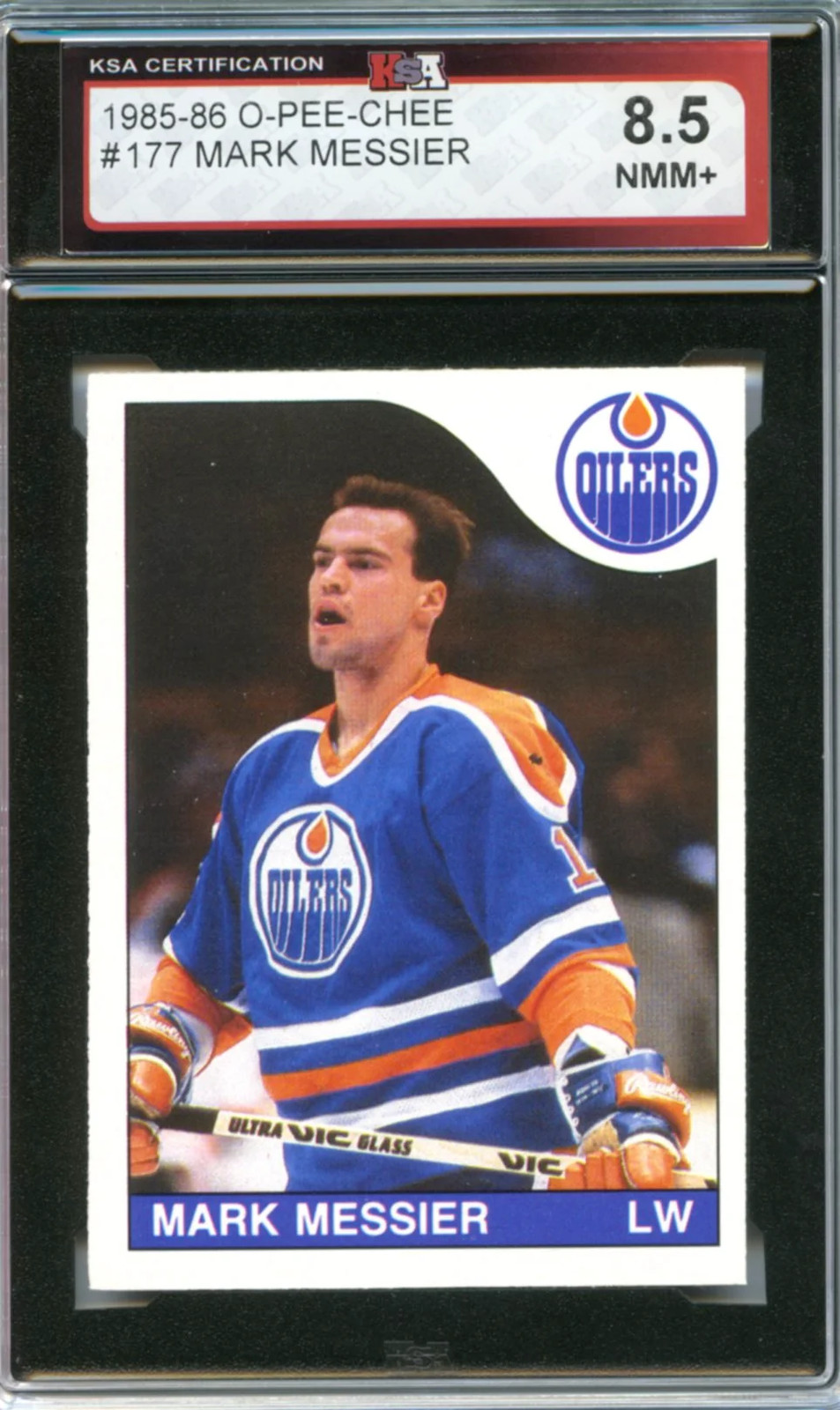 1985-86 O-Pee-Chee #177 Mark Messier KSA 8.5