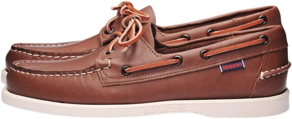 Sebago Portland Boat Shoes Moccasins Full-Grain Non-Marking Leather - US 7.5 Sebago Portland Boat Shoes Moccasins Full-Grain Non-Marking Leather - US 7.5