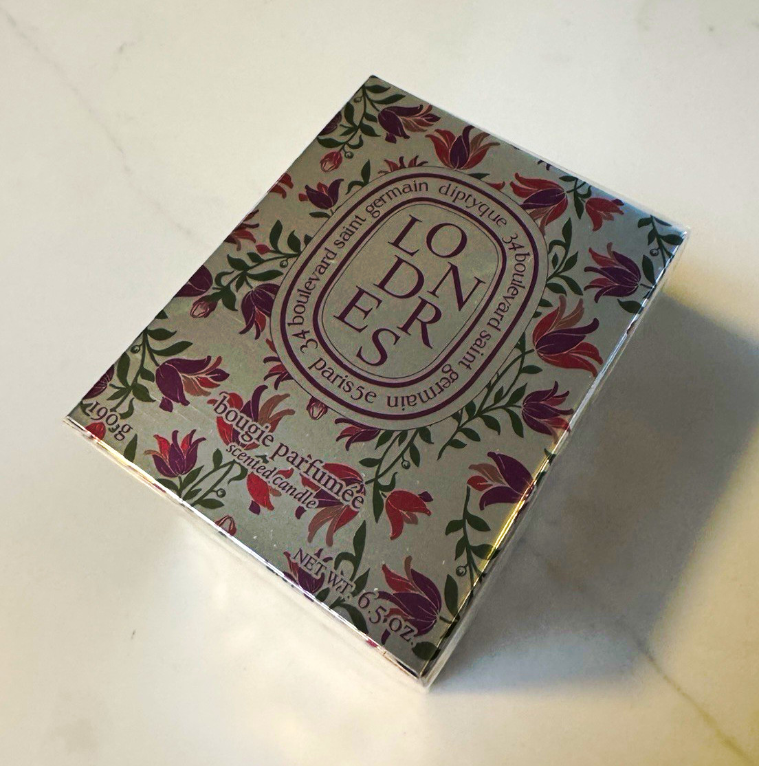Diptyque London City Candle 190g 6.5 oz Limited Edition NEW SEALED Exclusive Diptyque London City Candle 190g 6.5 oz Limited Edition NEW SEALED Exclusive