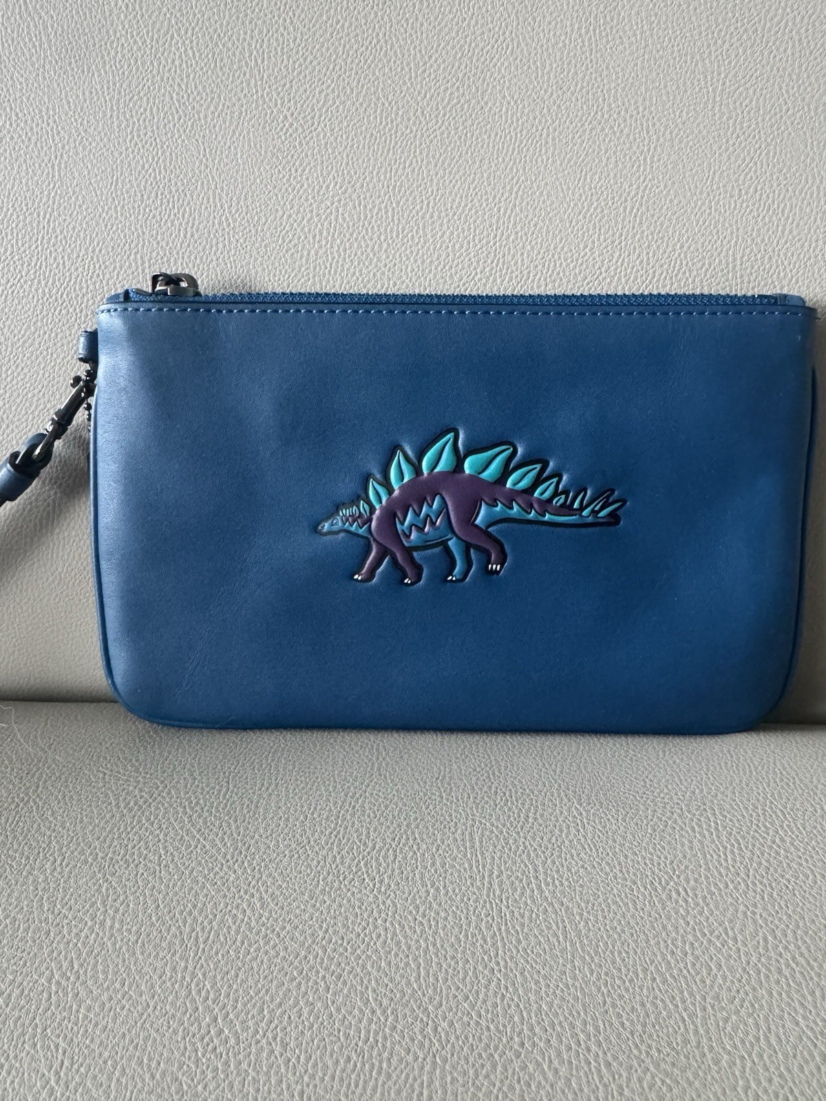 Coach 1941 Beast Collection Steggy Dino Zip Wristlet