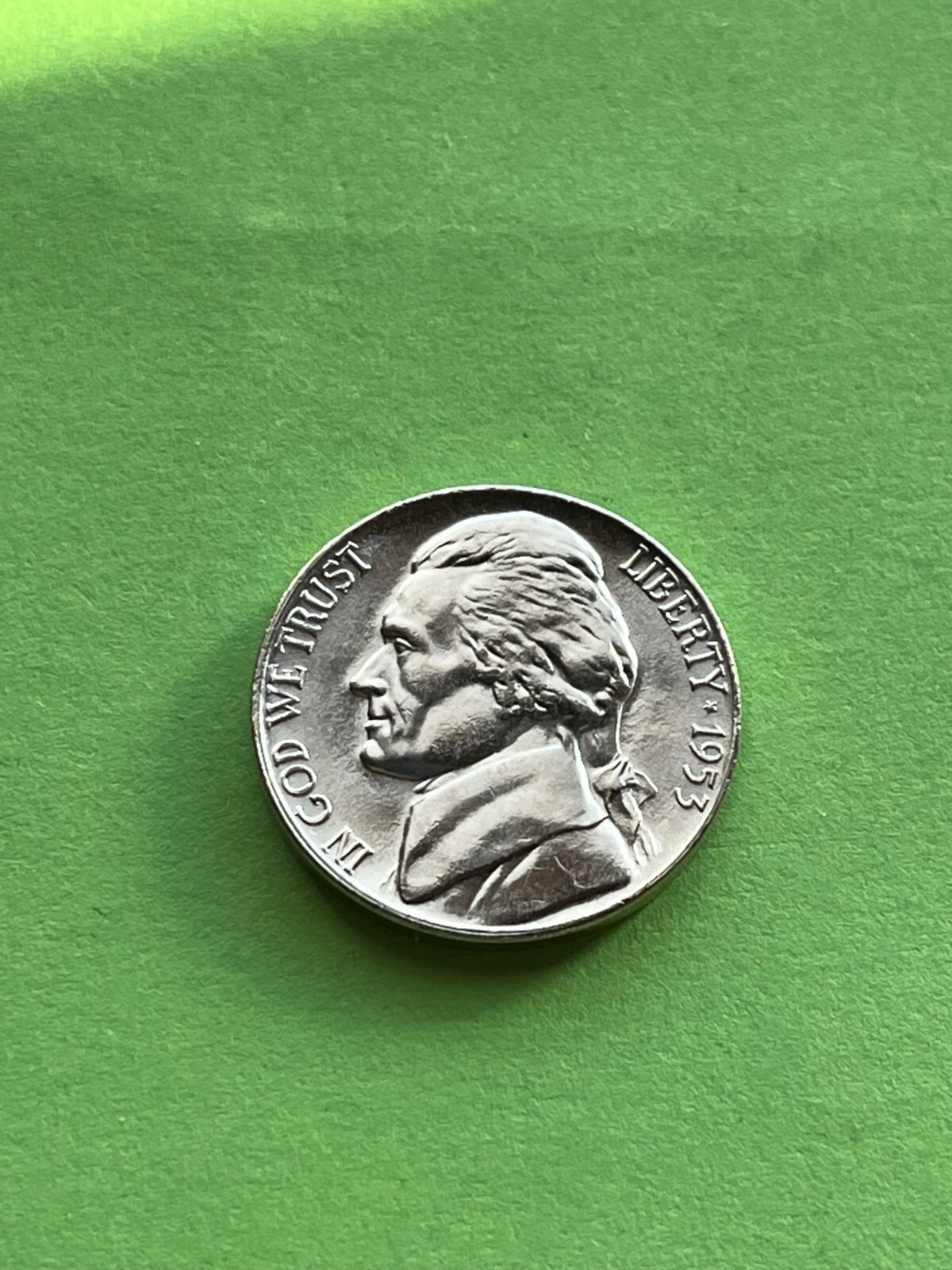 1953-S Jefferson Nickel Uncirculated 1953-S Jefferson Nickel Uncirculated