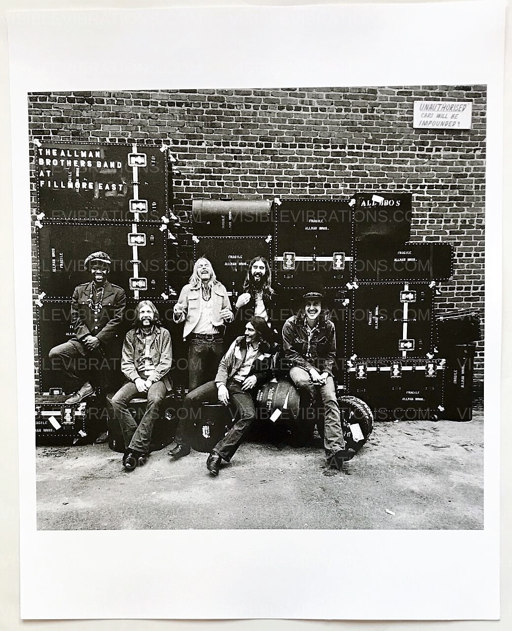 Allman Brothers Band At Fillmore East Original Photograph by Jim Marshall