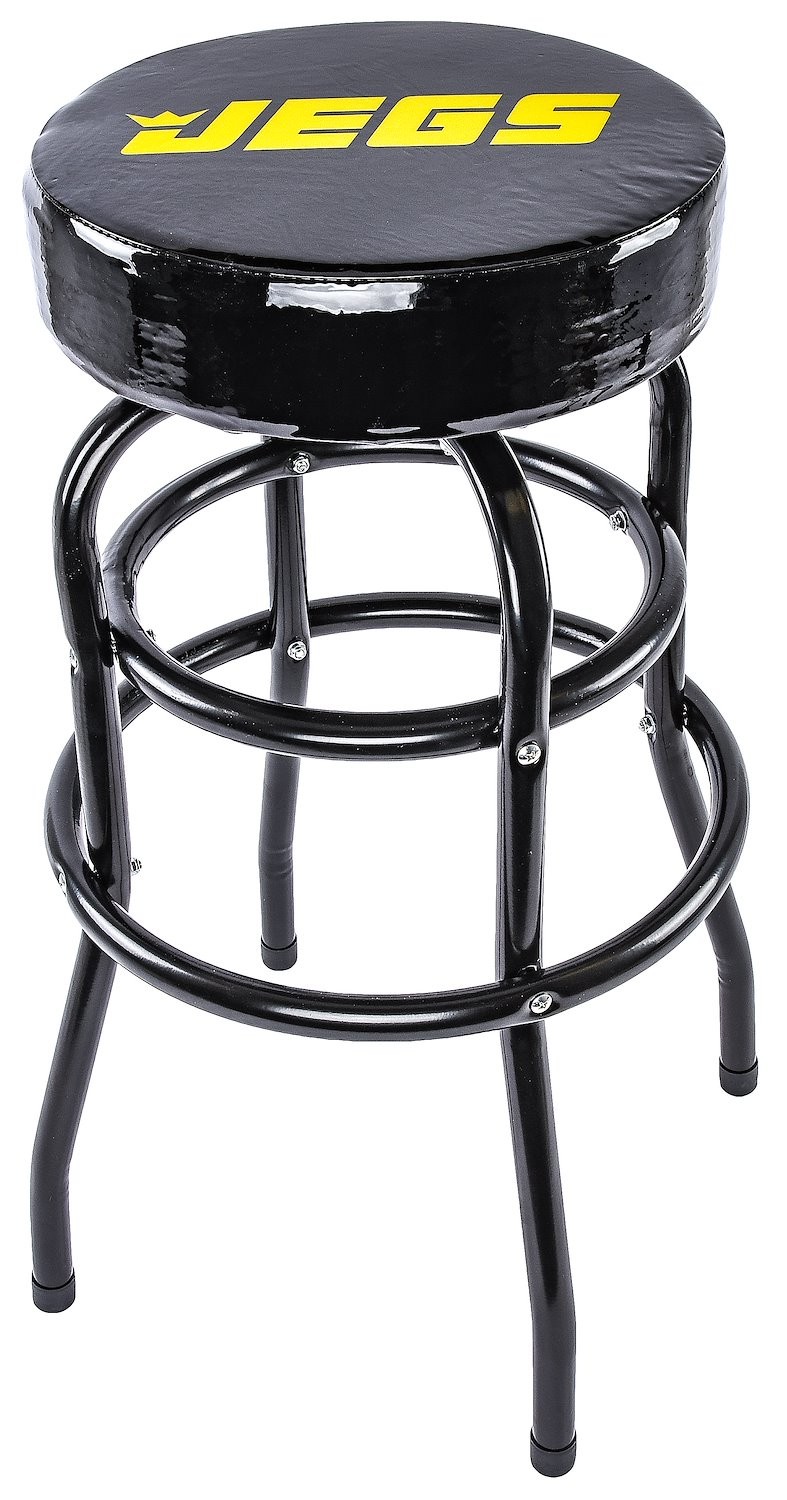 JEGS Bar Stool with Swivel Seat [28 1/2 in. High with 14 in. Round Seat]
