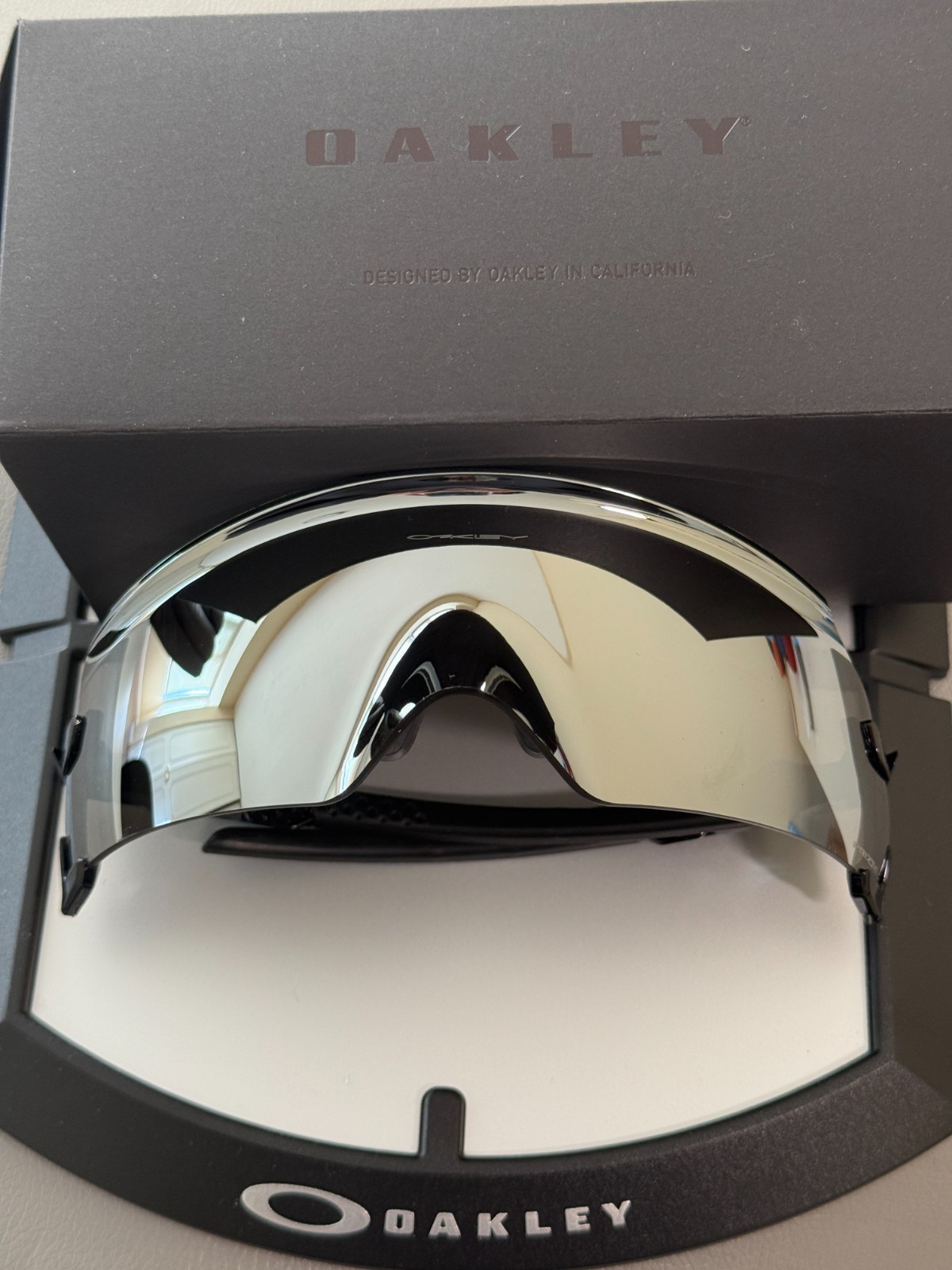 Oakley OO9455 Kato Sunglasses Polished Black Frame PRIZM Mirror Lens