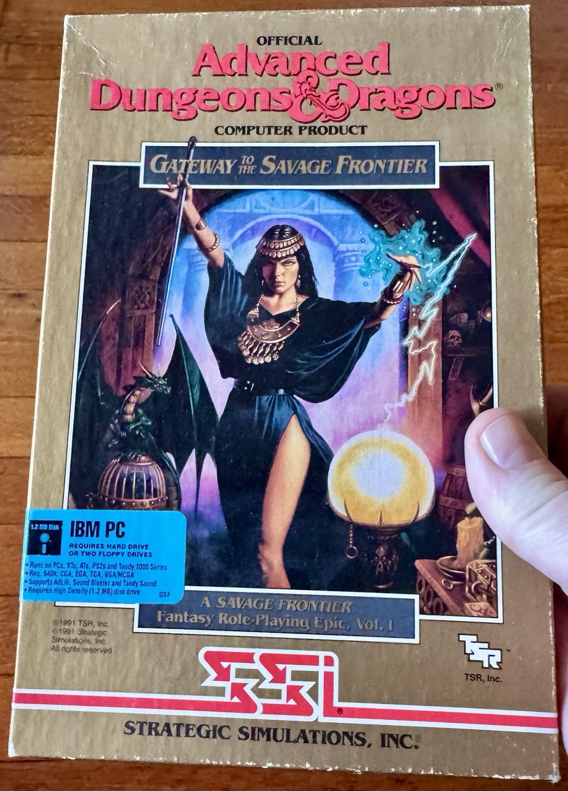 Vtg 1991 AD&D PC 3.5