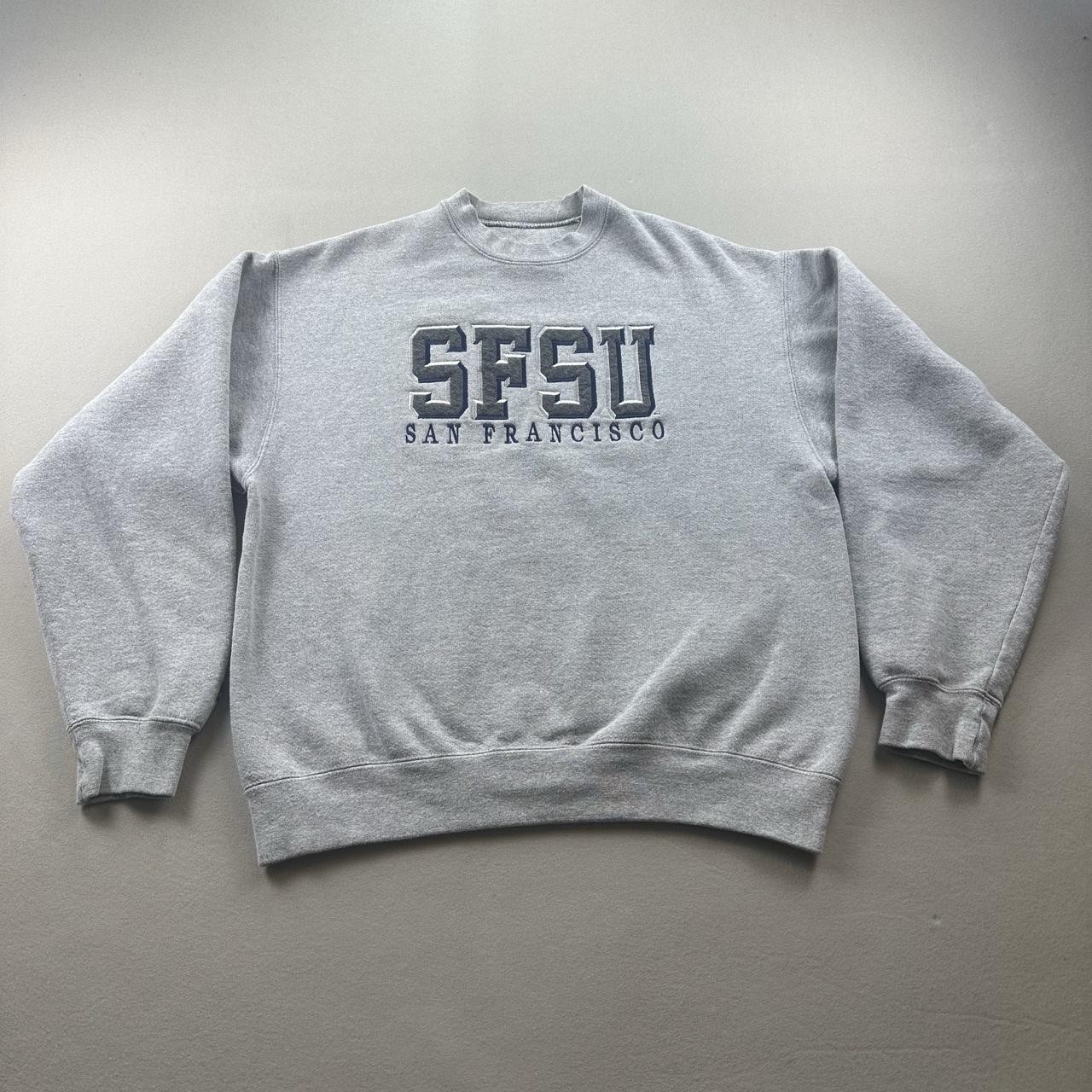 Vintage San Francisco State Gators Sweatshirt Mens Small Gray SFSU University Vintage San Francisco State Gators Sweatshirt Mens Small Gray SFSU University