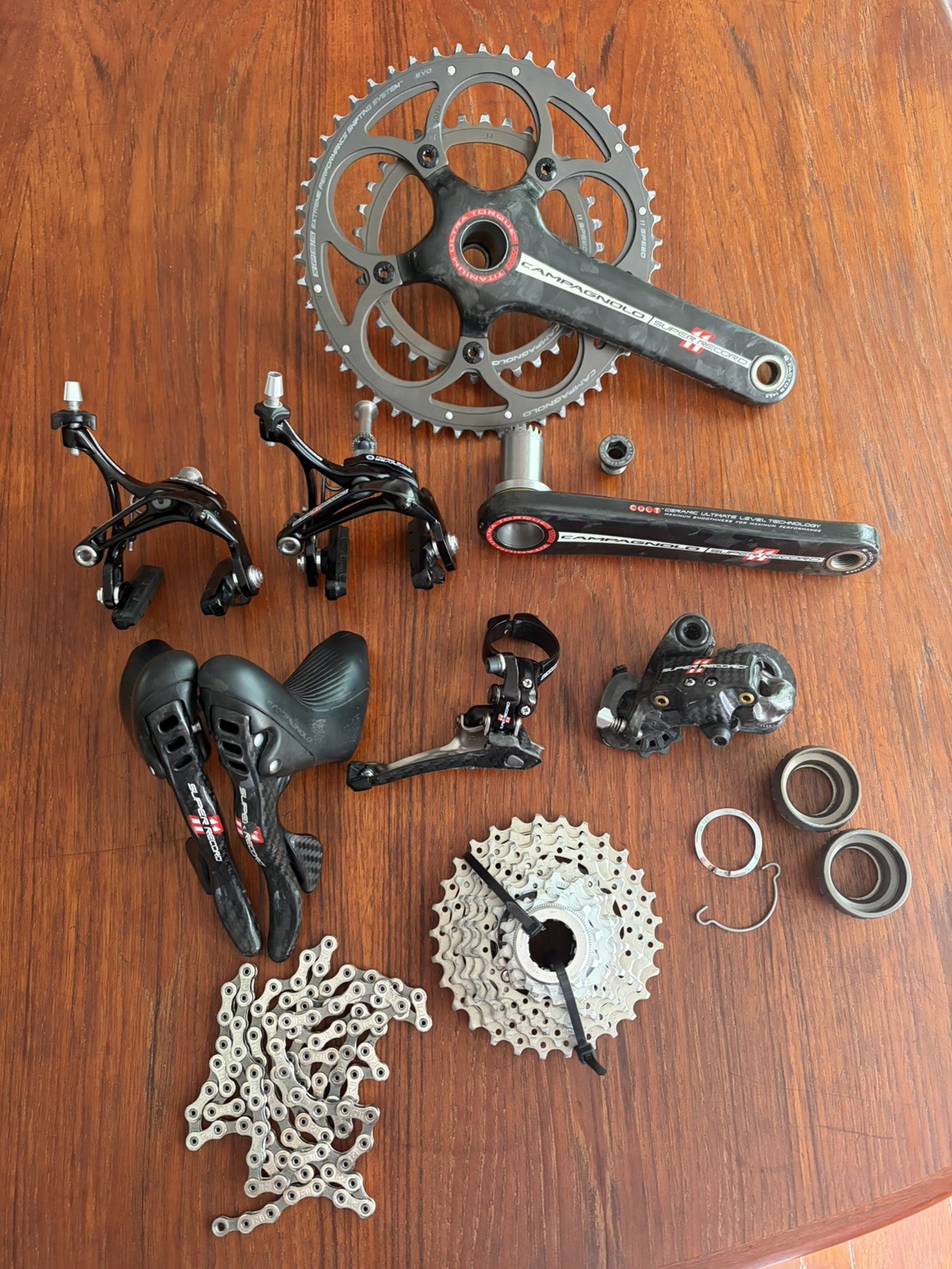 Campagnolo Super Record 11 FULL Groupset 172.5 50/34  (Shimano, Sram, Dura Ace)