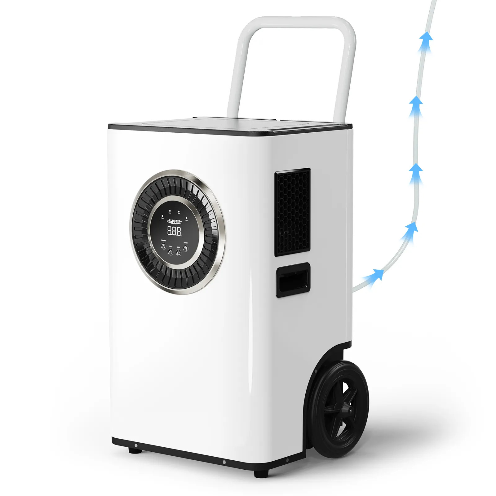 ALORAIR Elite50X 110PPD LGR Commercial Dehumidifier Basement 1300 sq with Pump