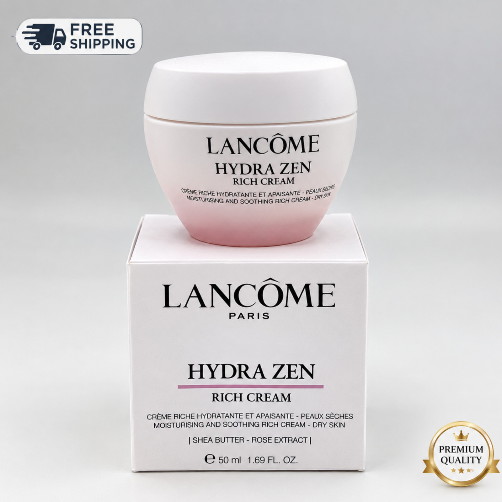 New Lancome Hydra Zen Cream Full Size 1.7oz 50ml