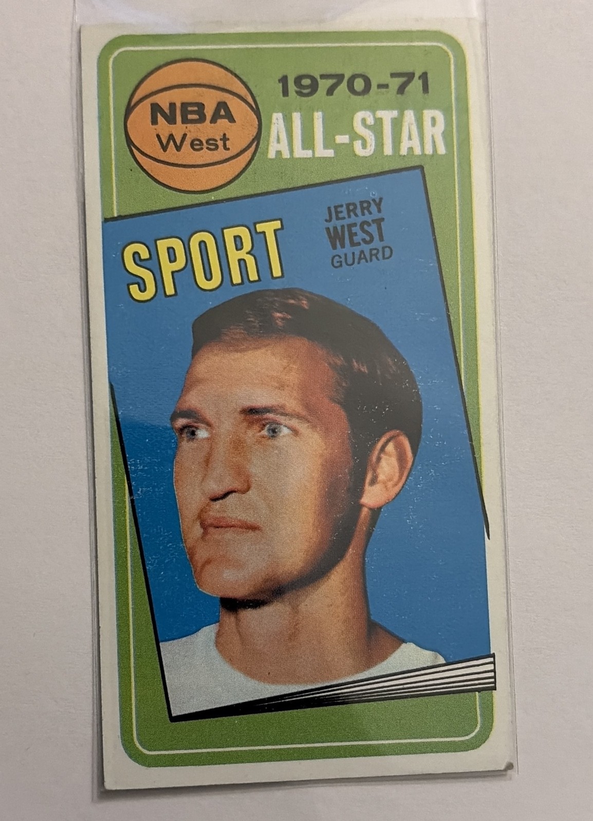 1970-71 Topps - All-Star Jerry West #107 1970-71 Topps - All-Star Jerry West #107