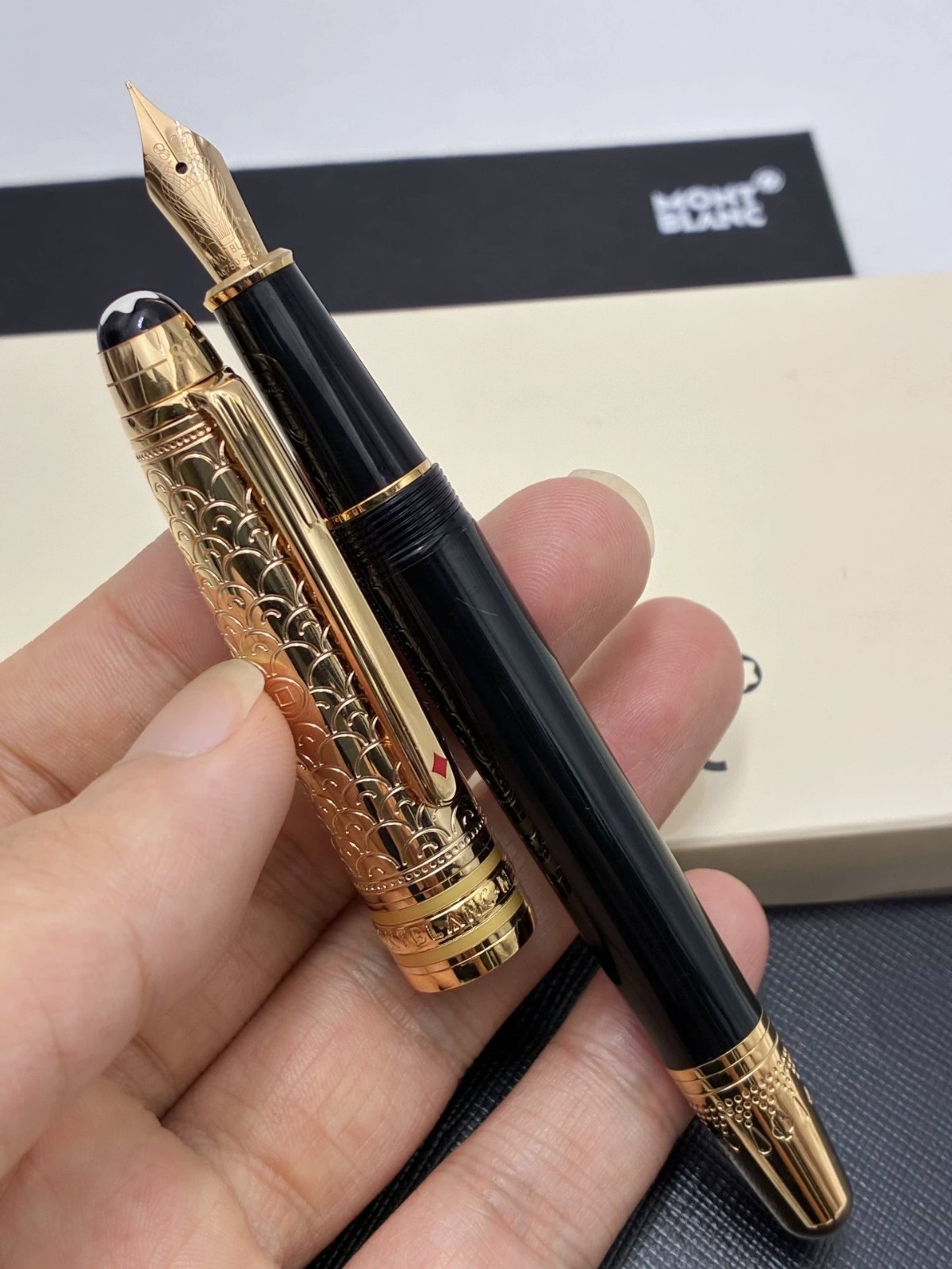 Montblanc Meisterstuck 145 Around the World in 80 Days Fountain Pen With Box