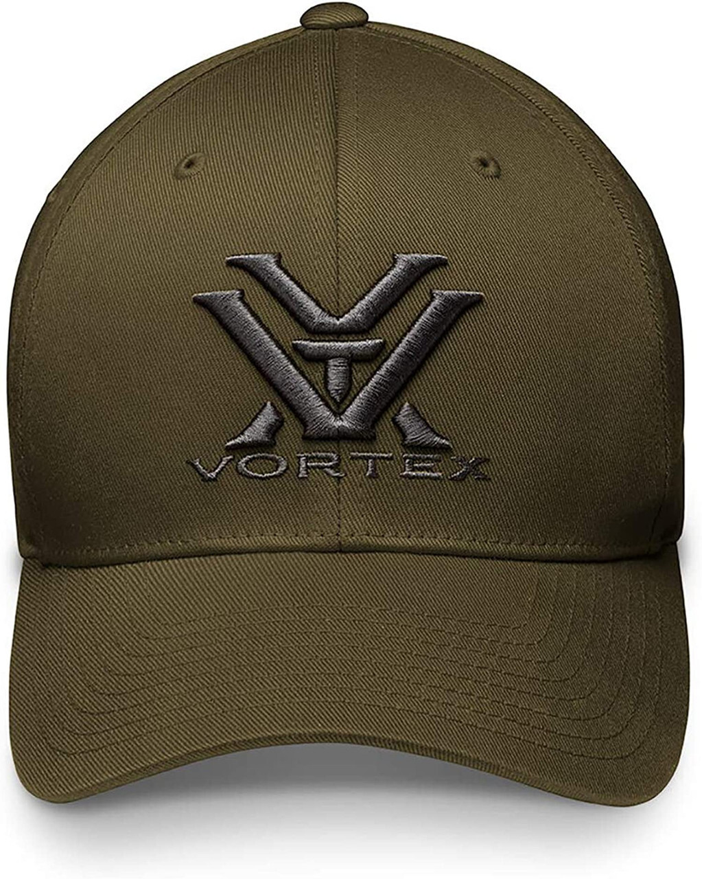 Vortex Core Logo Flexfit Cap - L/XL - Olive Drab