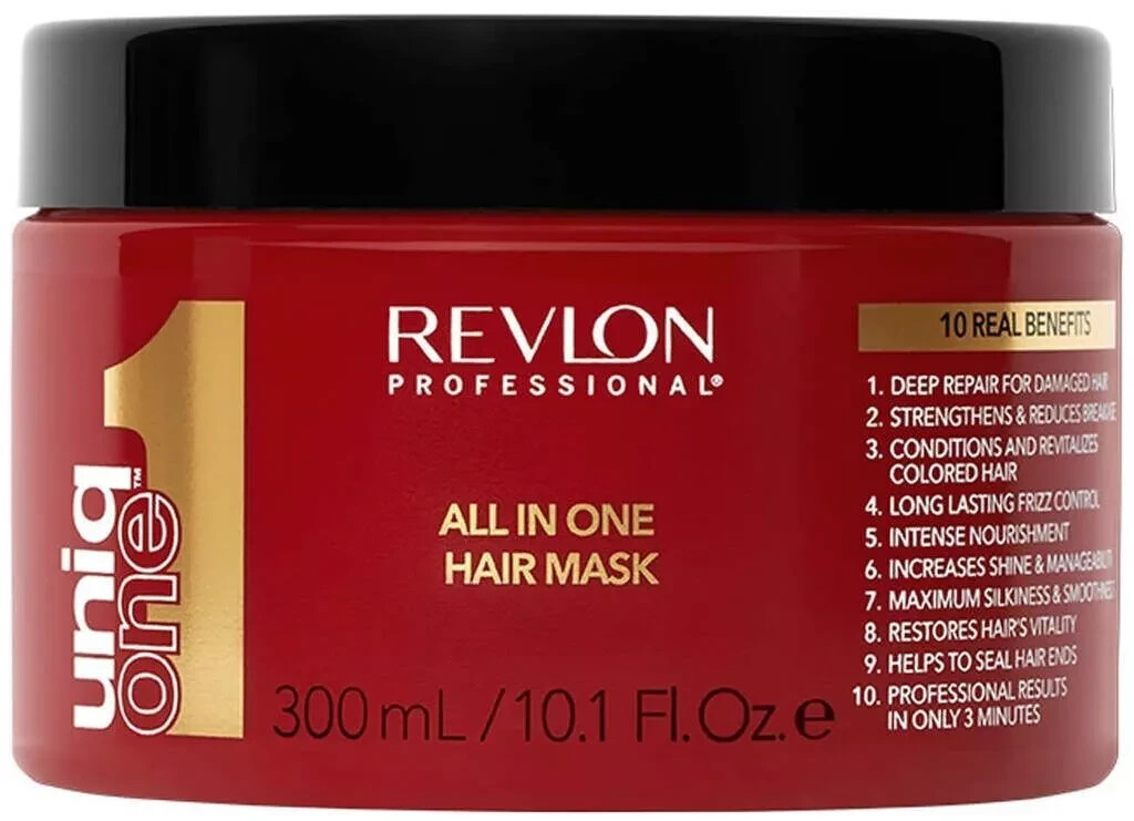 Revlon Uniq One All In One Hair Mask 300ml / For All Hair Types 10.1 Fl oz Revlon Uniq One All In One Hair Mask 300ml / For All Hair Types 10.1 Fl oz