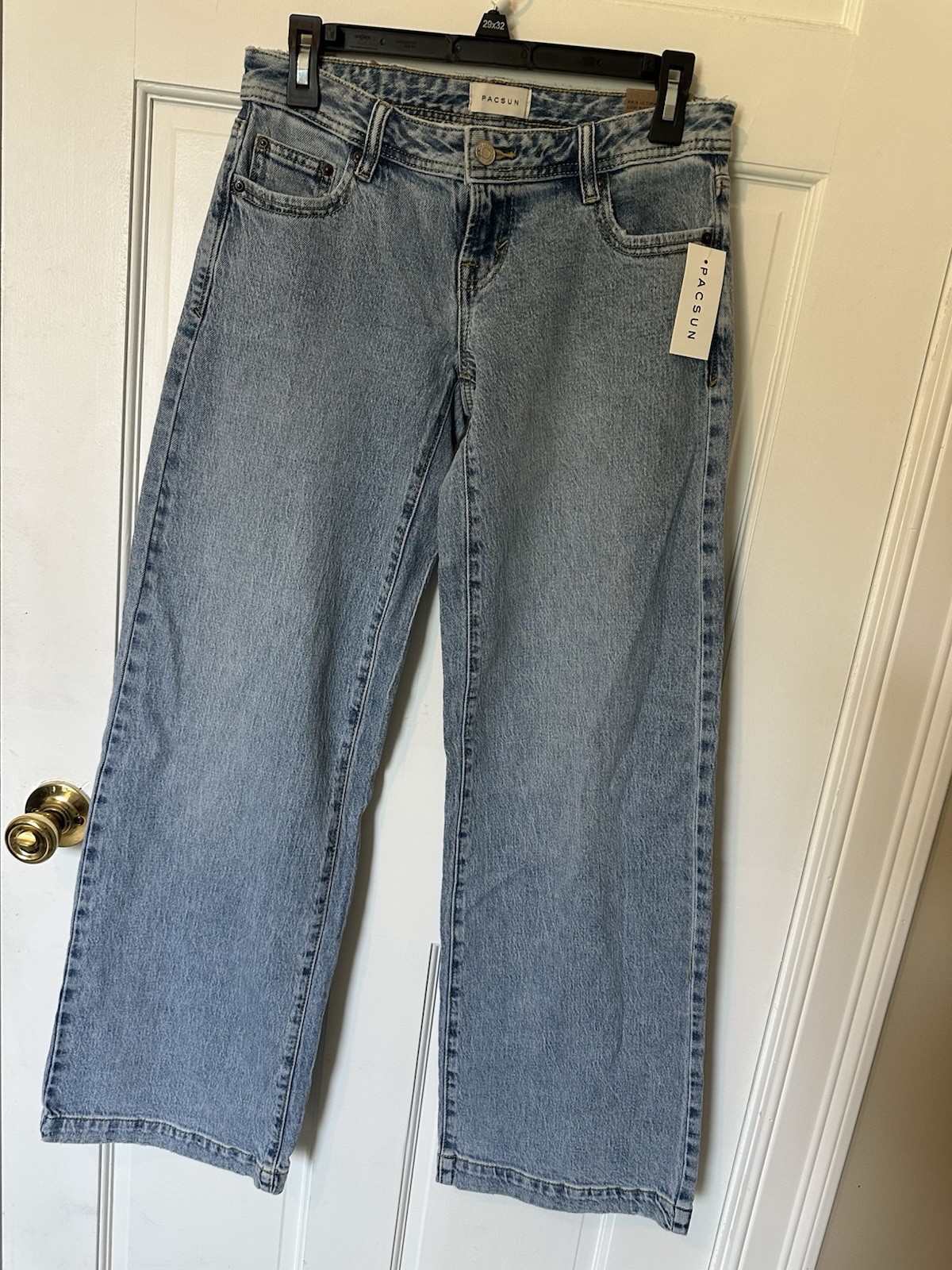 Pacsun Women\'s Blue Jeans Kaia Ultimate Low Rise Baggy Size 25 Regular NWT