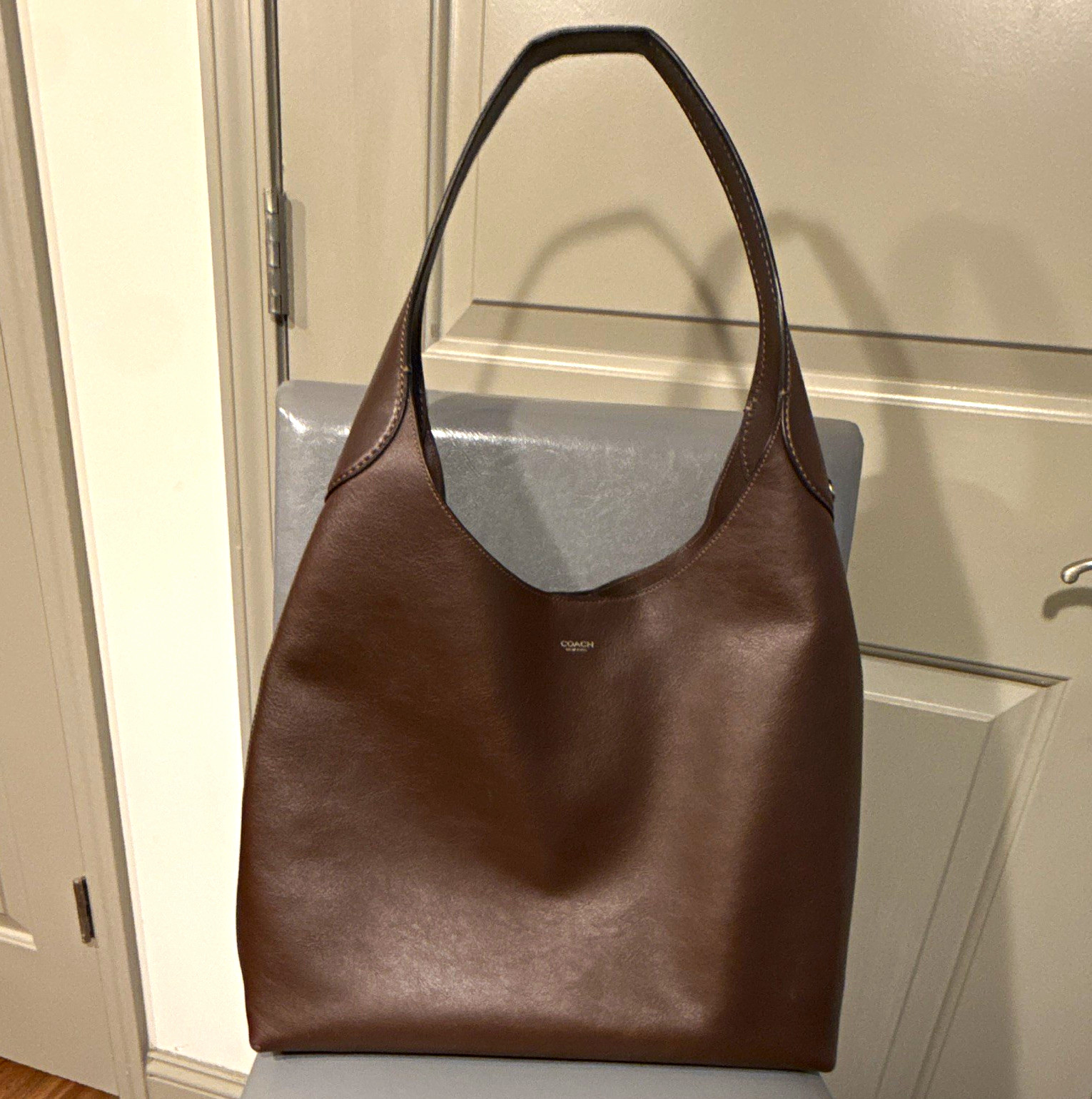Authentic COACH. Brooklyn 39 Bag in maple