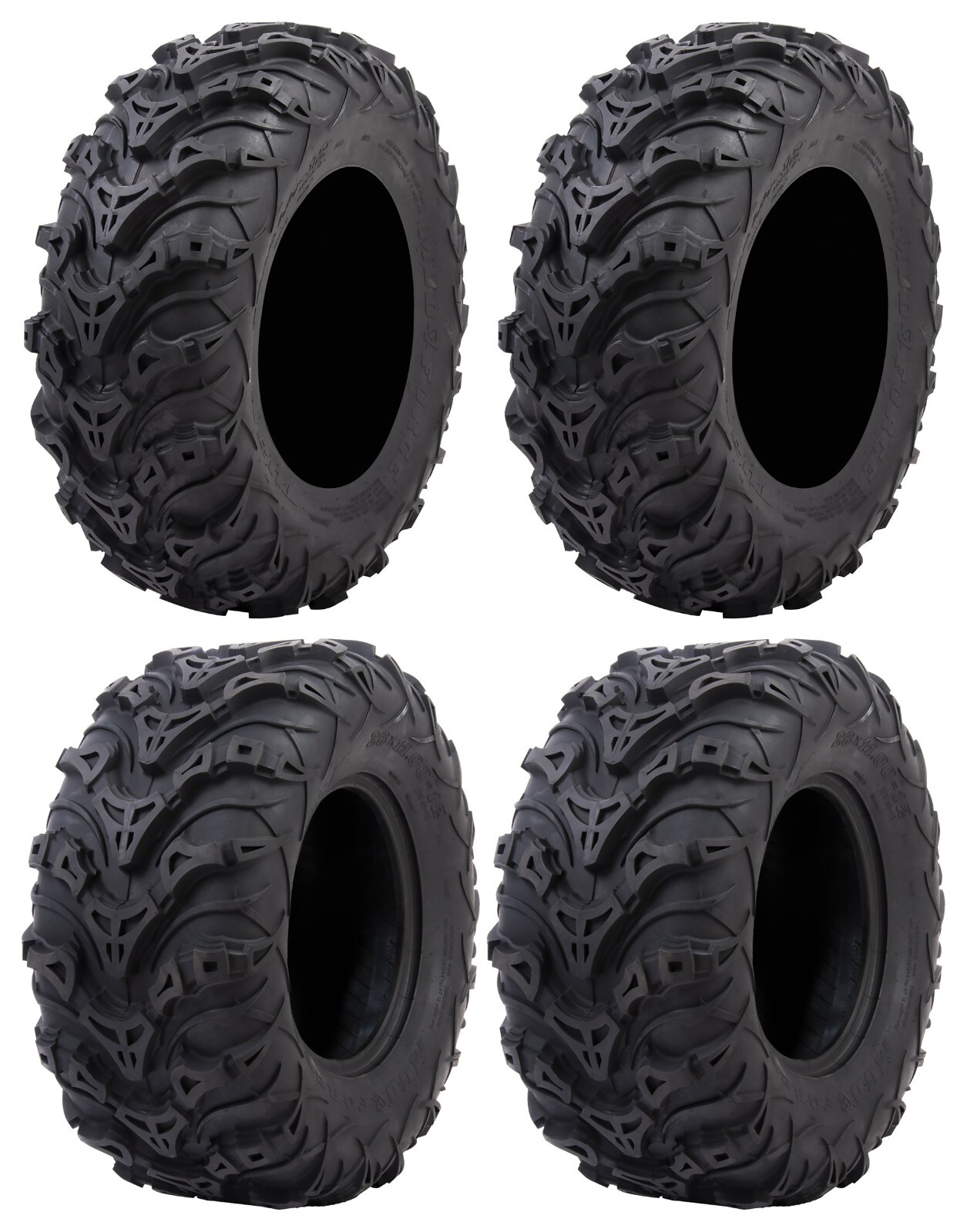 Tusk Mud Force® ATV Front & Rear Tire Set 26x9-12 / 26x11-12 Tusk Mud Force® ATV Front & Rear Tire Set 26x9-12 / 26x11-12