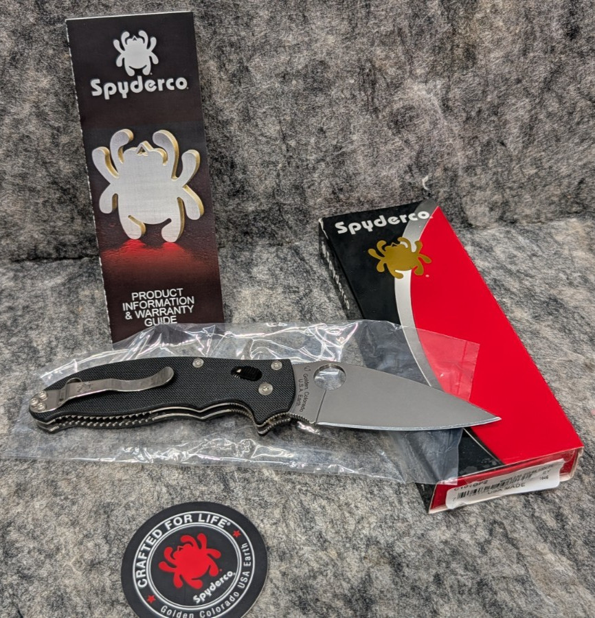 Spyderco Manix 2 Folding Knife 3.37\