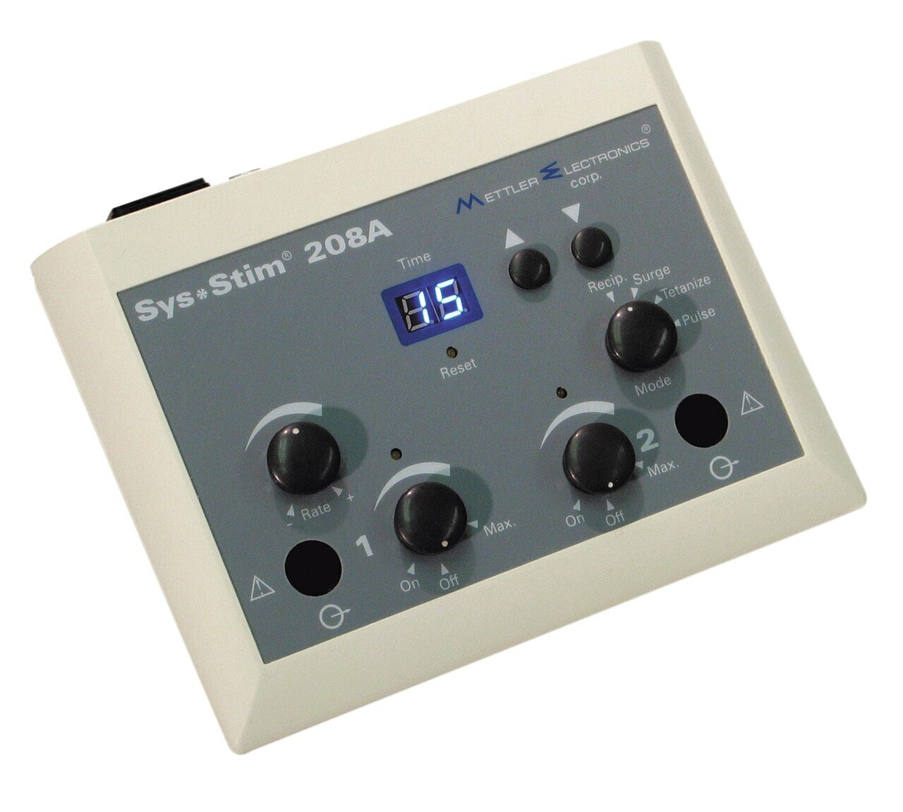 Mettler Sysstim 208A two-channel digital low volt stimulation device