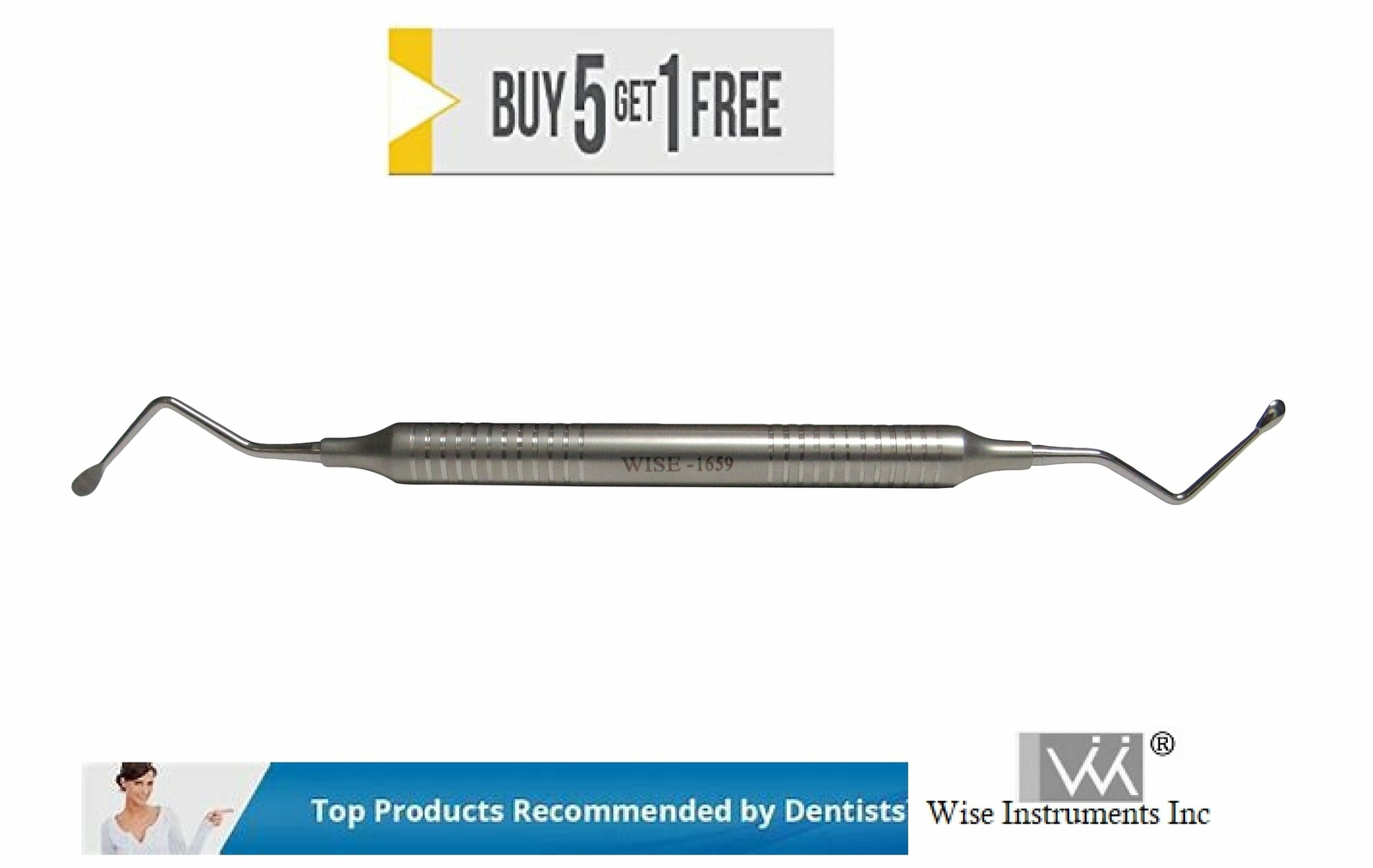 Dental Curette Lucas 86 Surgical Curette 2.8mm by Wise instruments Dental Curette Lucas 86 Surgical Curette 2.8mm by Wise instruments