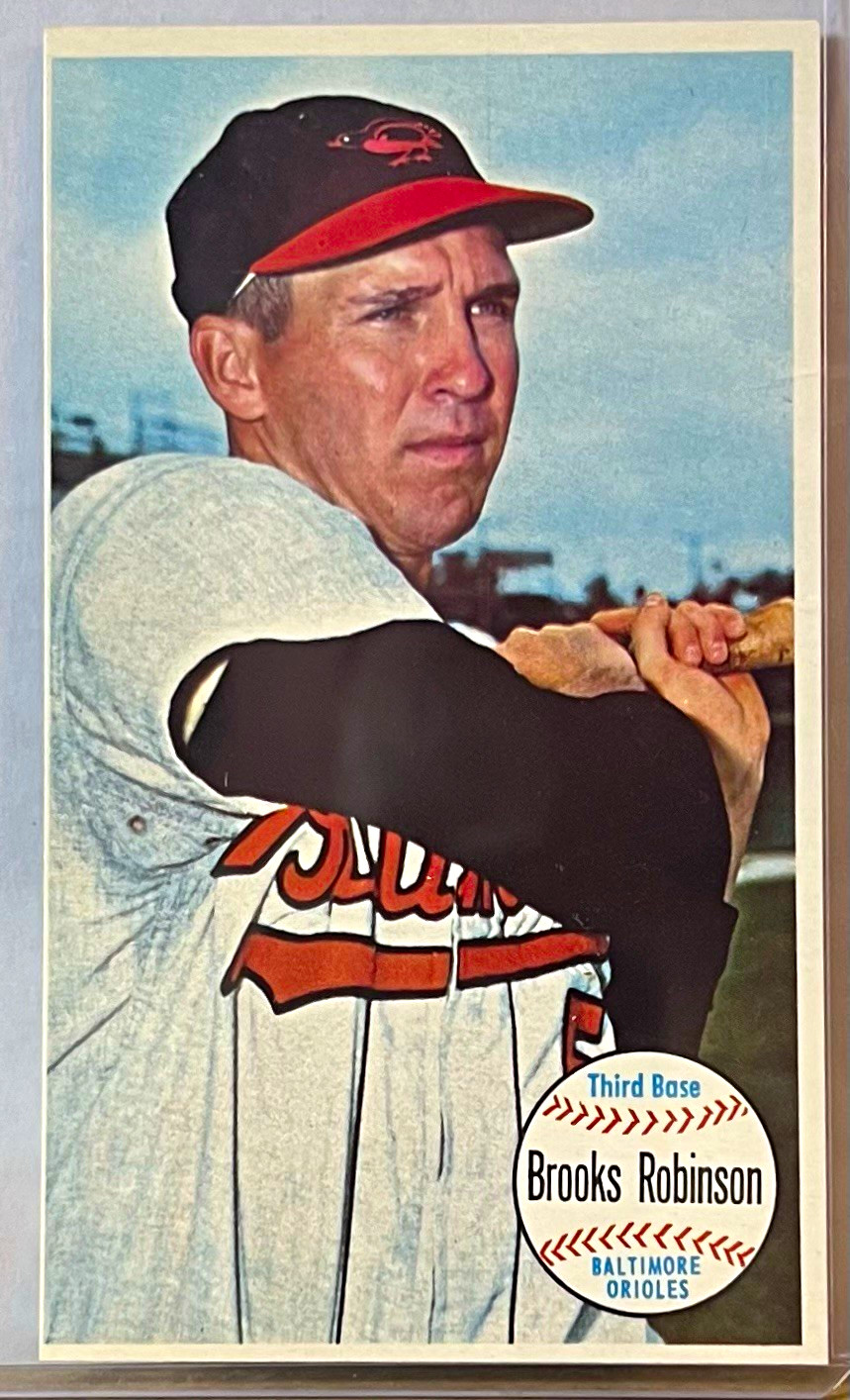 Topps 1964 Topps Giants Oversized #50 Brooks Robinson Baltimore Orioles Topps 1964 Topps Giants Oversized #50 Brooks Robinson Baltimore Orioles