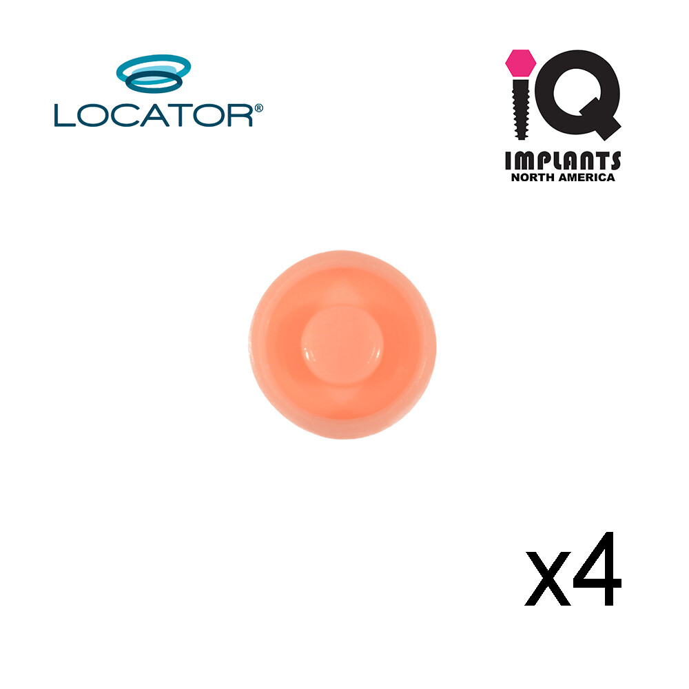 Zest Locator Genuine Original Male Caps Standard Light, Pink 3.0 lbs  (4 pack)