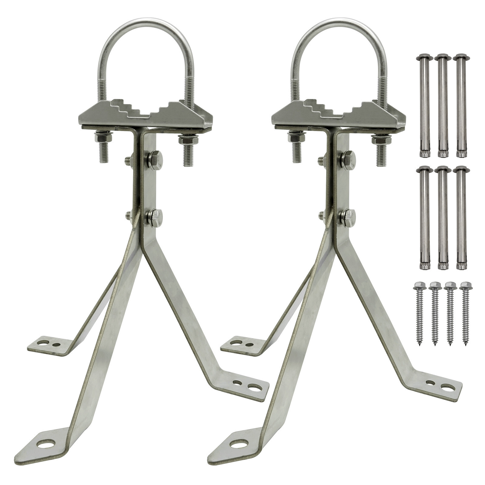 Windproof Antenna Mounting Bracket, Antenna Wall Mount,Heavy Stainless Steel Windproof Antenna Mounting Bracket, Antenna Wall Mount,Heavy Stainless Steel