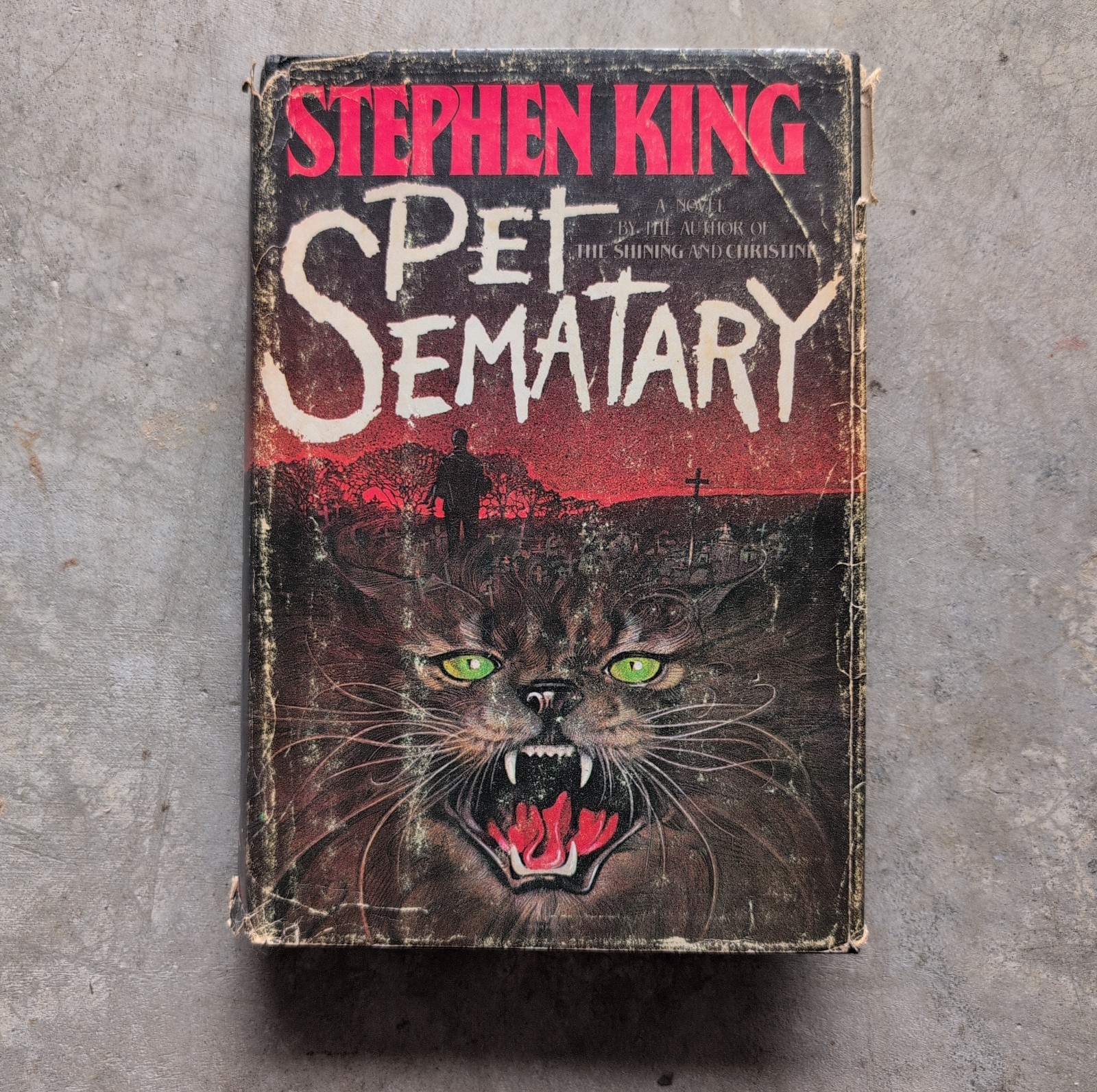 Stephen King Pet Sematary 1983 Book Club Edition HC w/DJ Doubleday Horror