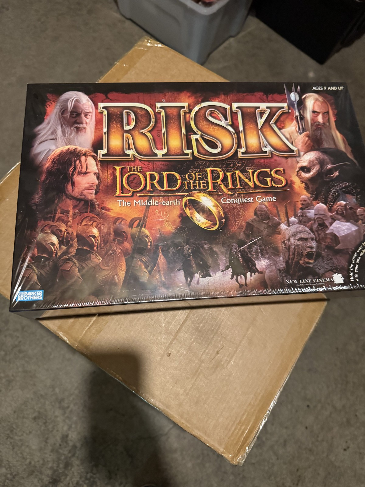 Vintage RISK Lord of the Rings Edition ** New Sealed **