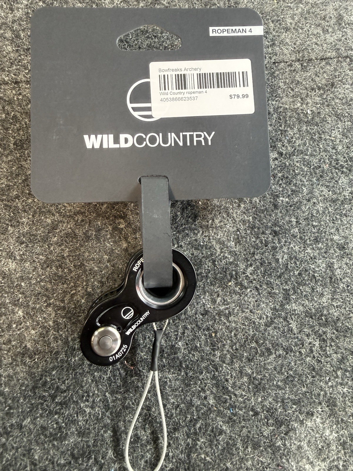 Wild Country Ropeman 4 Black