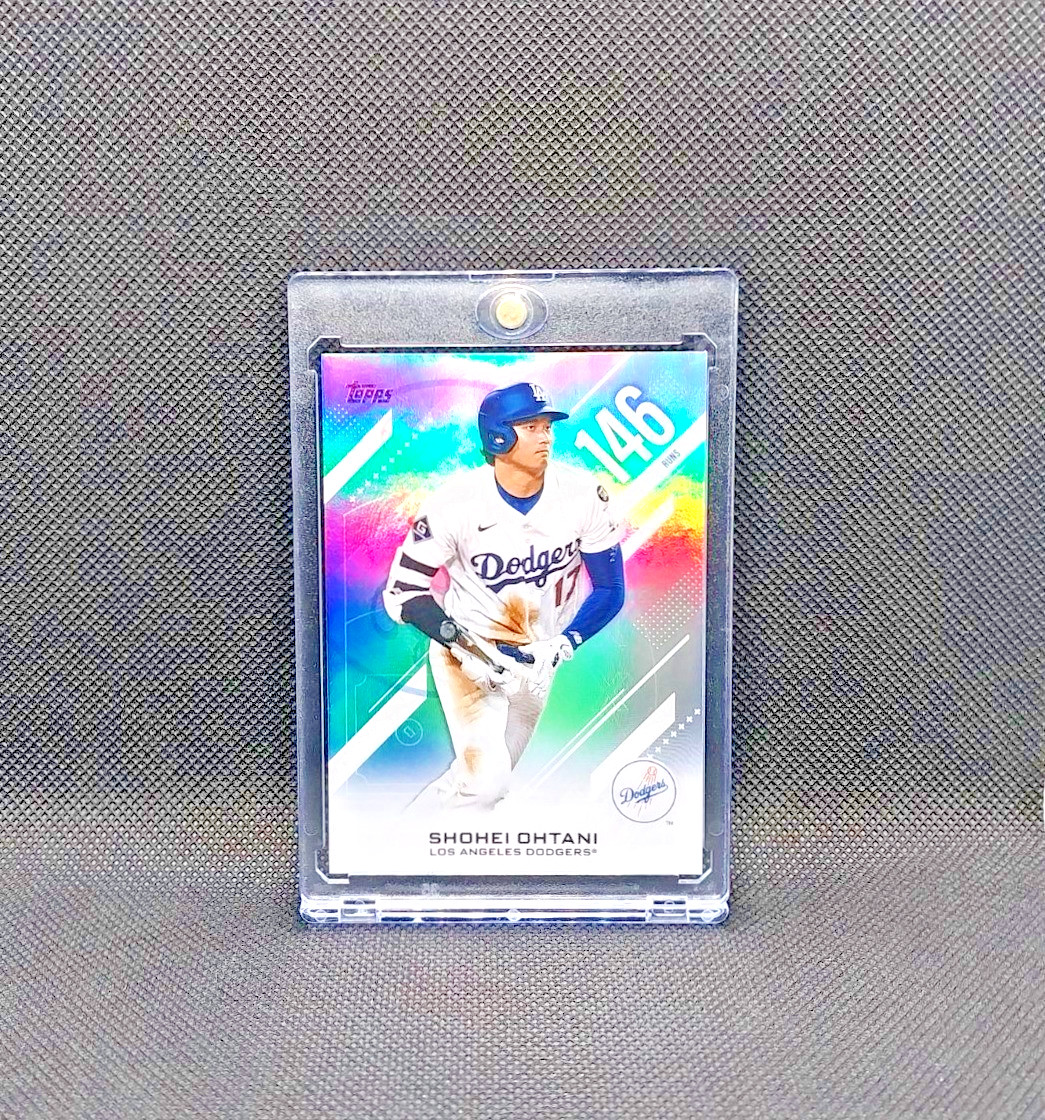 SHOHEI OHTANI RAINBOW HOLO FOIL REFRACTOR TOPPS INVESTMENT CARD 2026 MLB INSERT