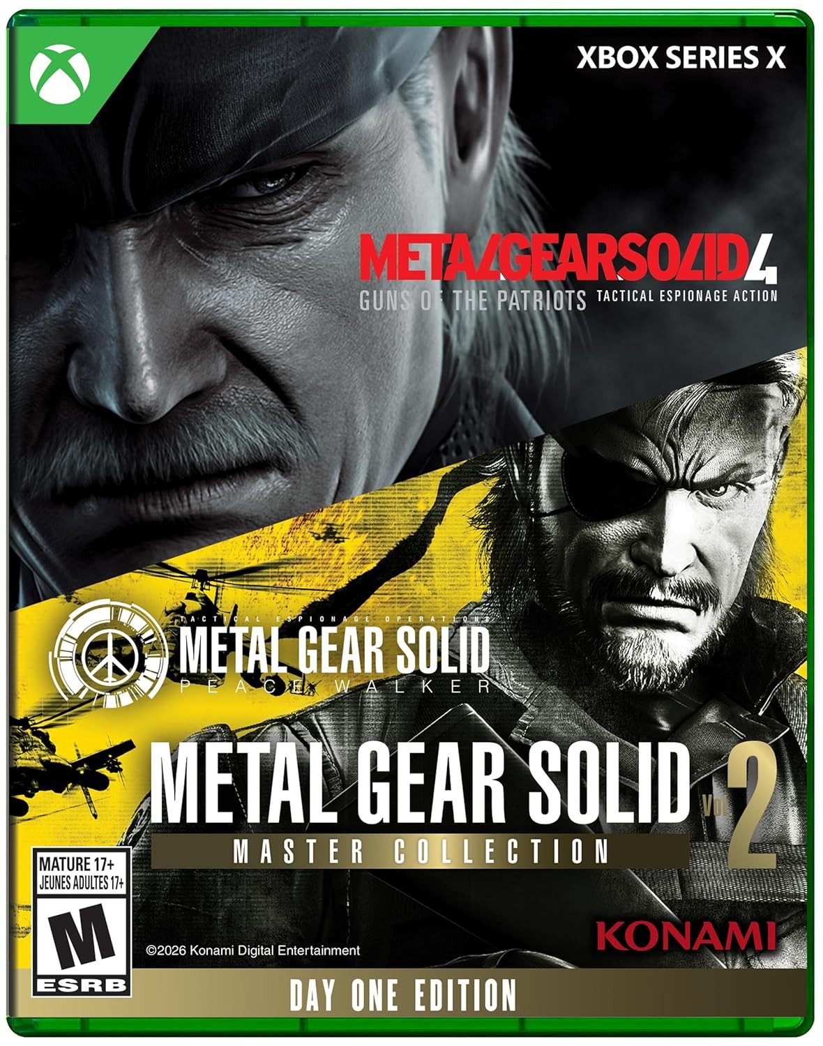 METAL GEAR SOLID MASTER COLLECTION Vol. 2: DAY ONE EDITION - Xbox Series X