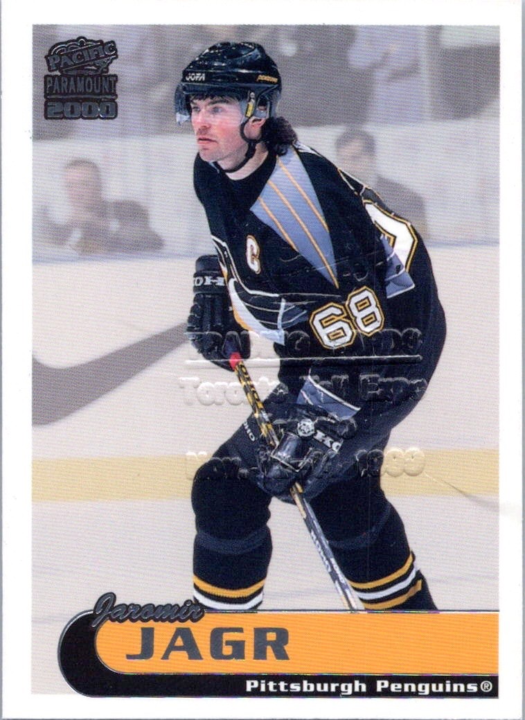 1999-00 Pacific Embossed Toronto Fall Expo SP #189 Jaromir Jagr Penguins
