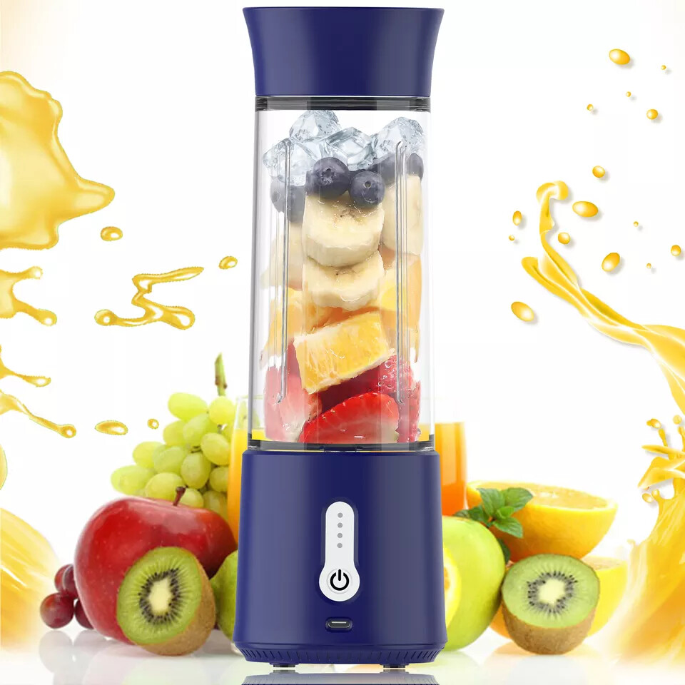 Portable Blender - 17Oz Personal Blender for Smoothies and Shakes| 4000mAh Portable Blender - 17Oz Personal Blender for Smoothies and Shakes| 4000mAh