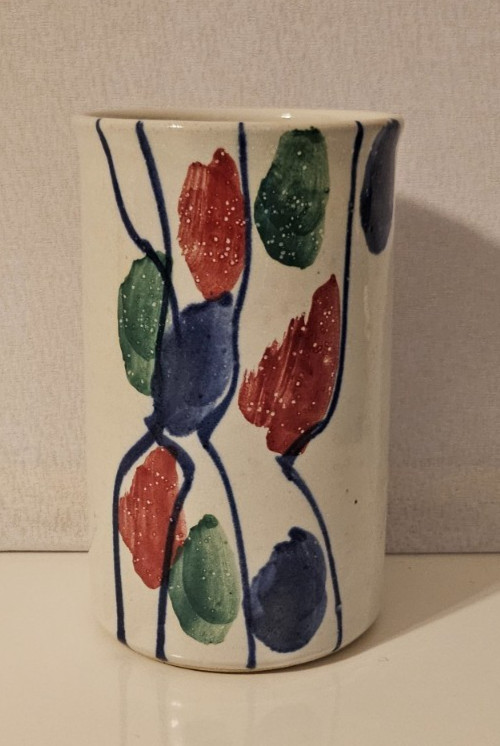 Vintage Wishon Harrell Studio Pottery Vase 1994