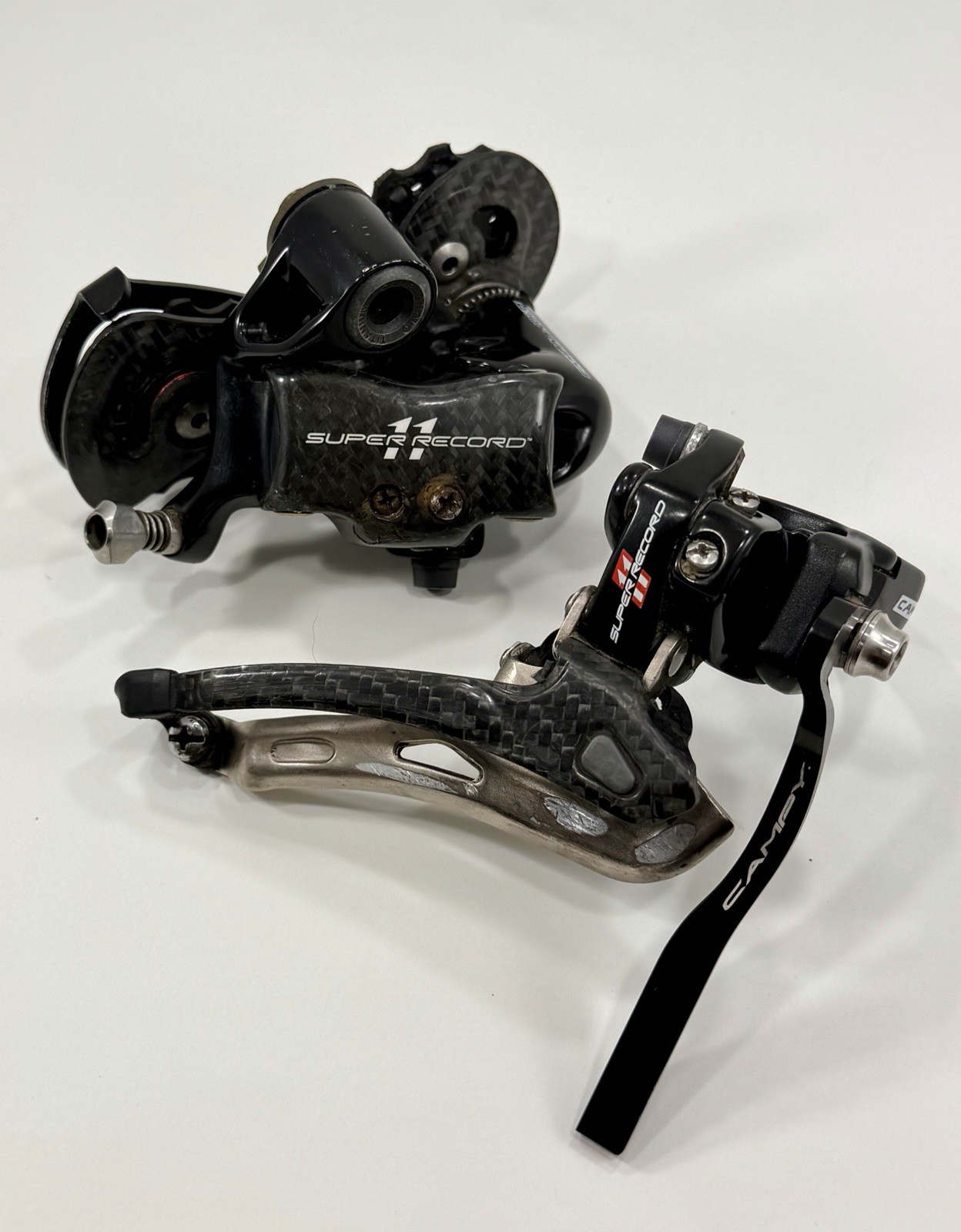 Campagnolo Super Record 11 Speed RD9-SR1 Carbon Rear Front Derailleur Short