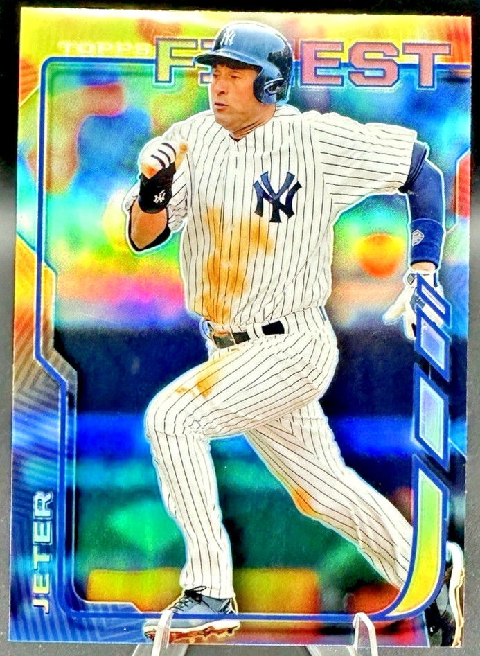 2014 Topps Finest Derek Jeter #54 Refractor - Yankees