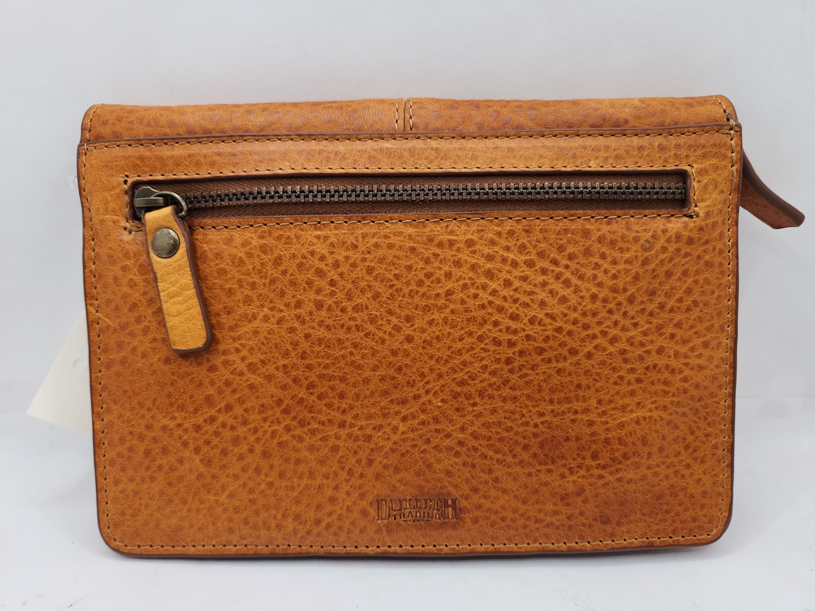 NEW Duluth Trading Lifetime Leather Organizer Wallet - Brown NEW Duluth Trading Lifetime Leather Organizer Wallet - Brown