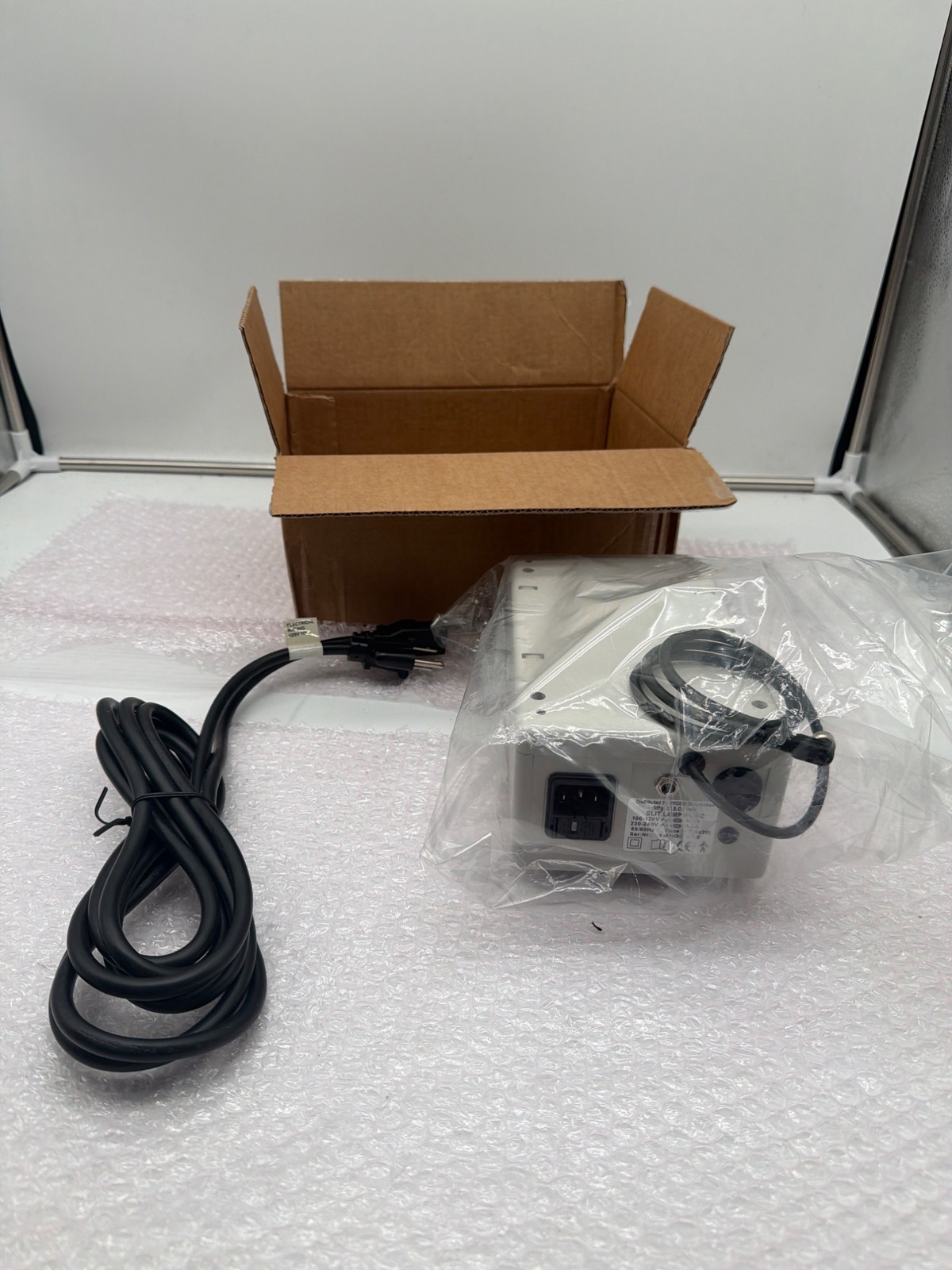 IRIDEX Slit Lamp 6V AC Power Supply Illumination Unit CSO Italy NEW in Box