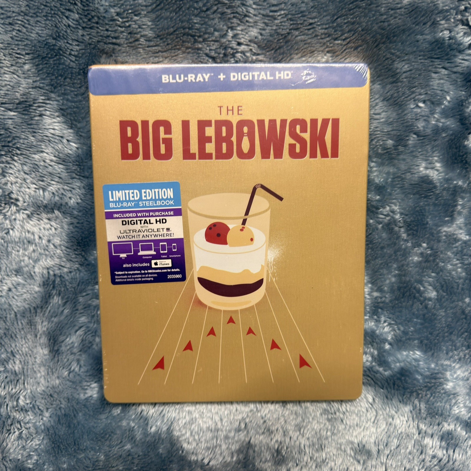 BRAND NEW The Big Lebowski Blu-ray RARE collectable Steelbook SEALED BRAND NEW The Big Lebowski Blu-ray RARE collectable Steelbook SEALED