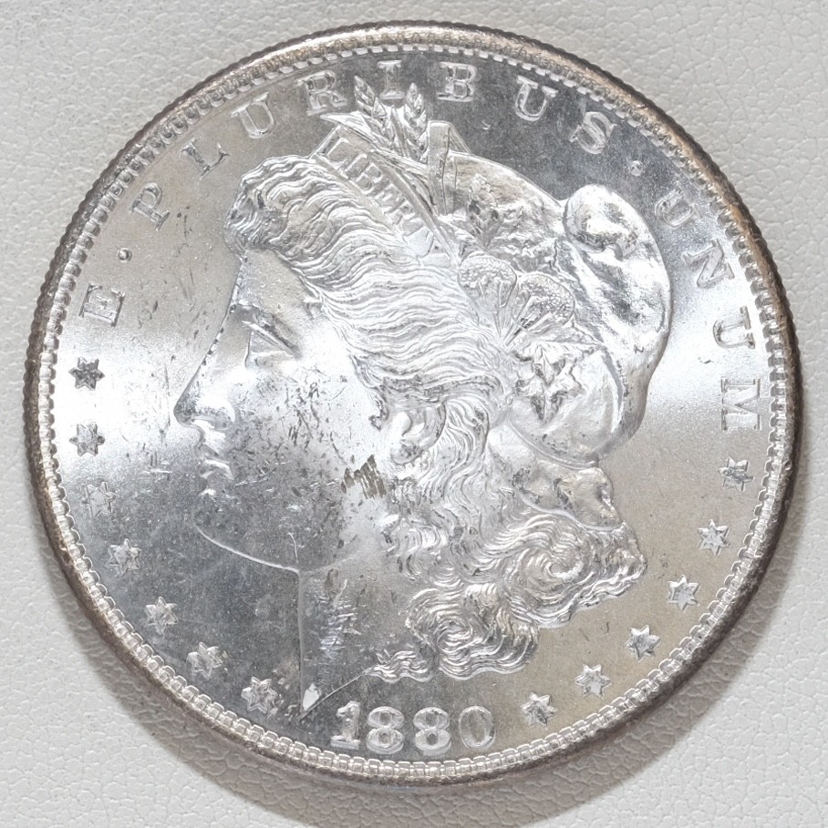 1880-S Morgan Silver Dollar /Q88