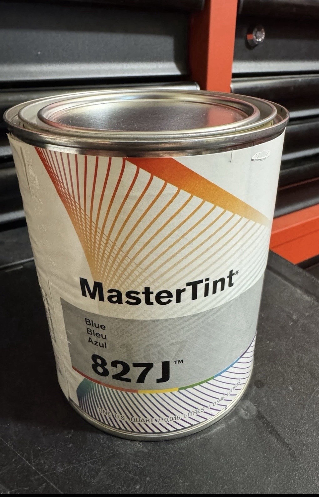 Brand New - Axalta MasterTint Cromax - 827J - Blue - 1 Quart