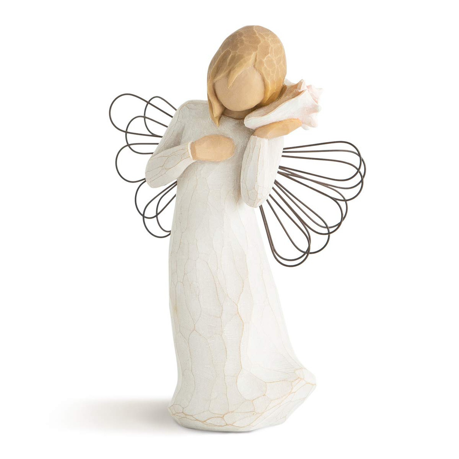 Willow Tree Thinking of You Angel, Sculpted Hand-Painted Figure,