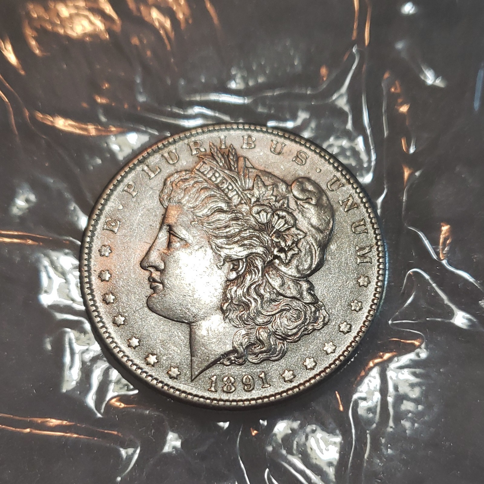 1891 S Morgan dollar 1891 S Morgan dollar