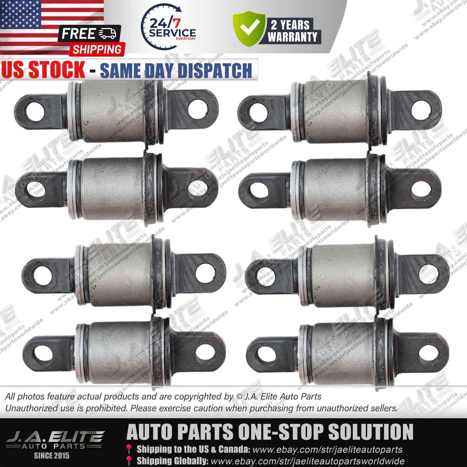 8pcs Front or Rear Upper Control Arm Bushing for Ferrari 430 599 360 612, 209167 8pcs Front or Rear Upper Control Arm Bushing for Ferrari 430 599 360 612, 209167