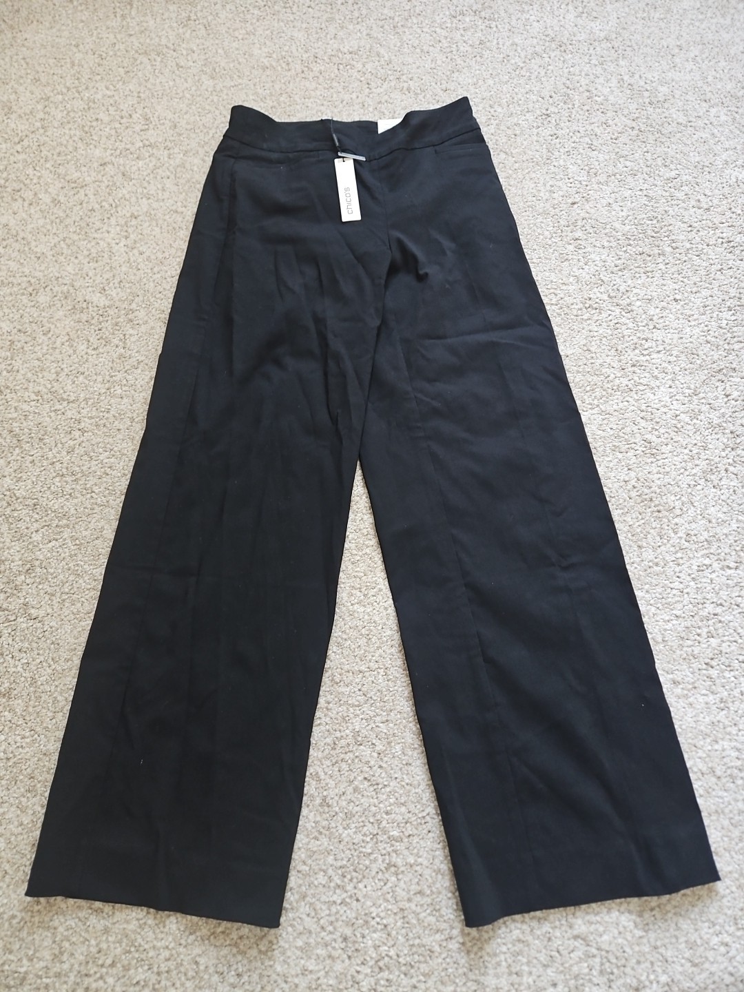 Chicos So Slimming Brigitte Wide Leg Pants (U.S. Size 2R)